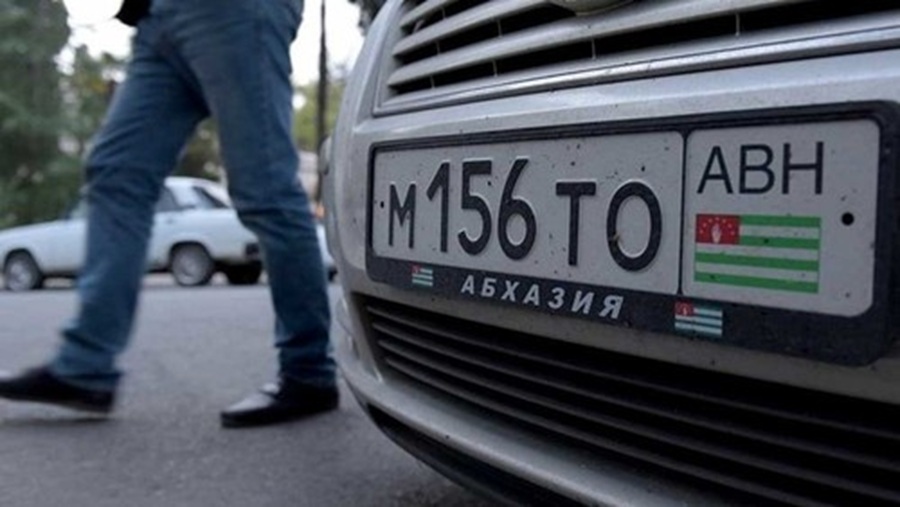 Өлкөдө абхаз, армян жана башка номурлуу автоунаалар жок кылынат